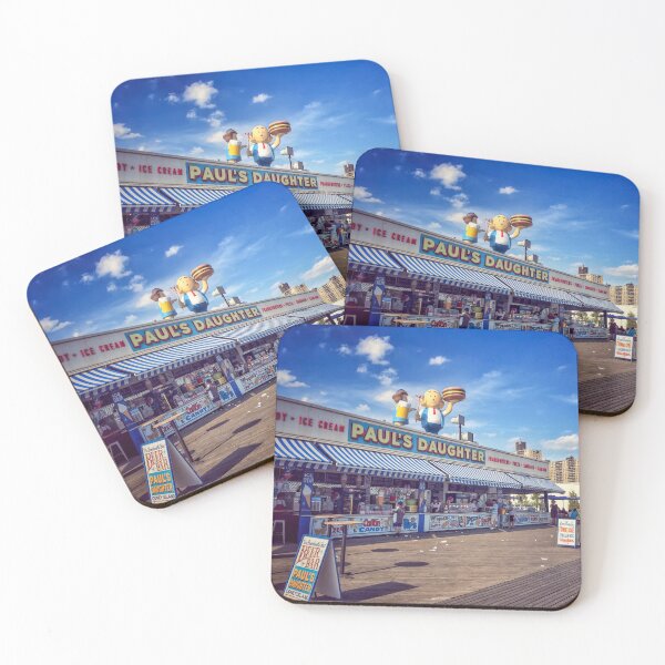 Item preview, Coney Island walkway, Brooklyn, NYC  designed and sold by eleonoraingrid.