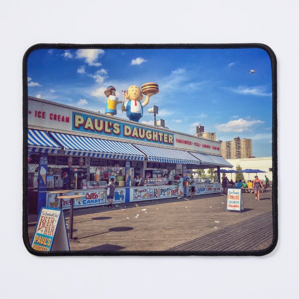 Item preview, Coney Island walkway, Brooklyn, NYC  designed and sold by eleonoraingrid.