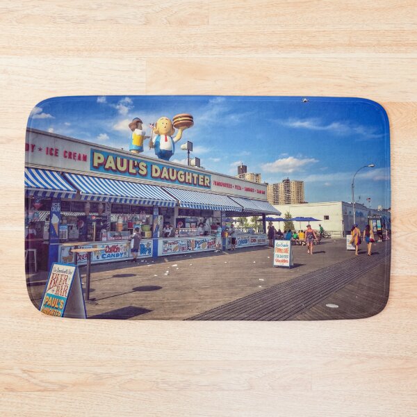 Item preview, Coney Island walkway, Brooklyn, NYC  designed and sold by eleonoraingrid.