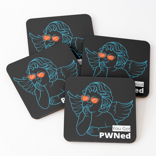 Item preview, You Got PWNed (Transparent) - Sassy Cherub, Greek Statue, Mischievous Cupid designed and sold by Quirkdom.