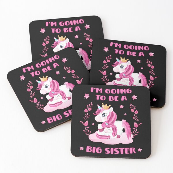 Item preview, Big Sister - I´m Going To Be - With Cute Unicorns designed and sold by Shirt-Designs.
