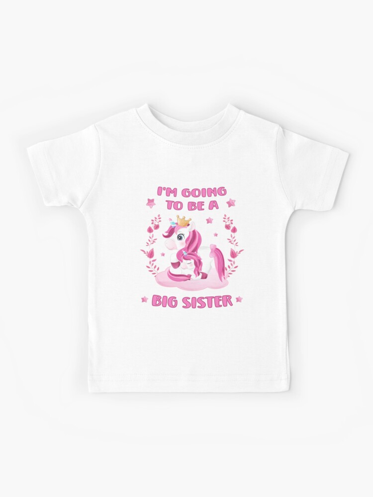 Kids Unicorn Big Sister Shirt I'm Going To Be A Big Sister T Kids Unicorn Big Sister Shirt I'm Going To Be A Big Sister T