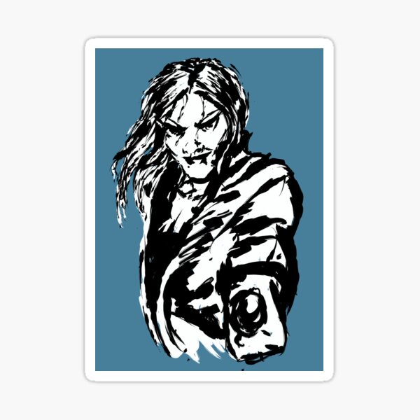 A Witch In Weiss Division Sticker