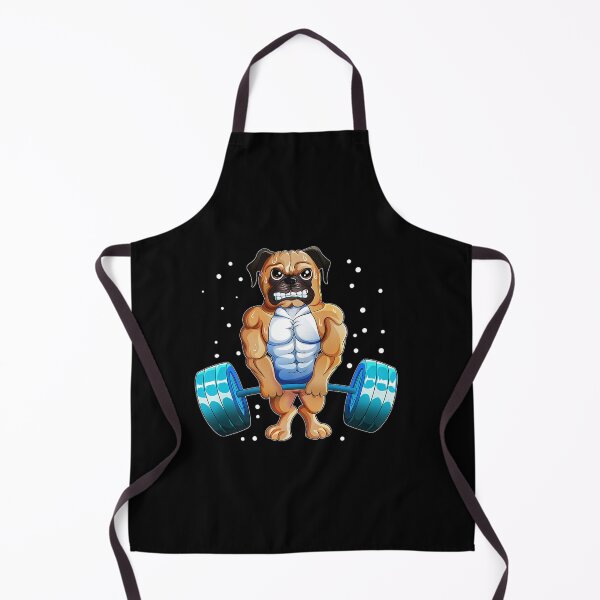 Item preview, PUG WEIGHTLIFTING WORKOUT DOG OWNER EXERCISING designed and sold by sobriowslen.