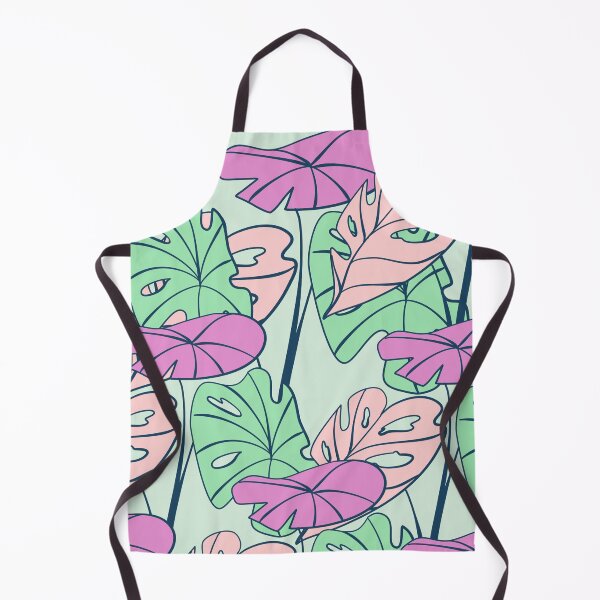 Item preview, Colorful Tropical Philodendron Monstera on Light Shade Green designed and sold by GraphicsClub.