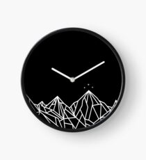 NIGHT COURT MOUNTAINS Clock