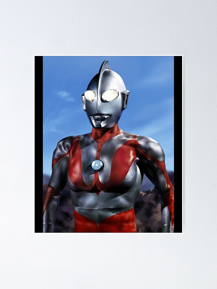 Ultraman 1966 Poster For Sale By Cpjcollectibles Redbubble