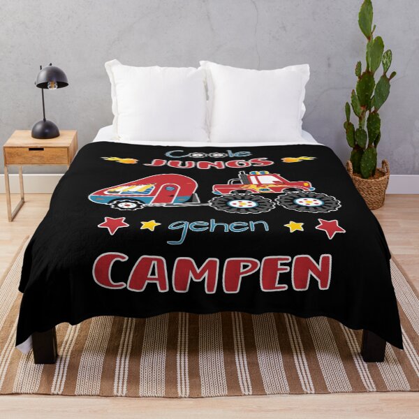 Artikelvorschau, Camping Monster Truck - Coole Jungs gehen campen entworfen und verkauft von Shirt-Designs.