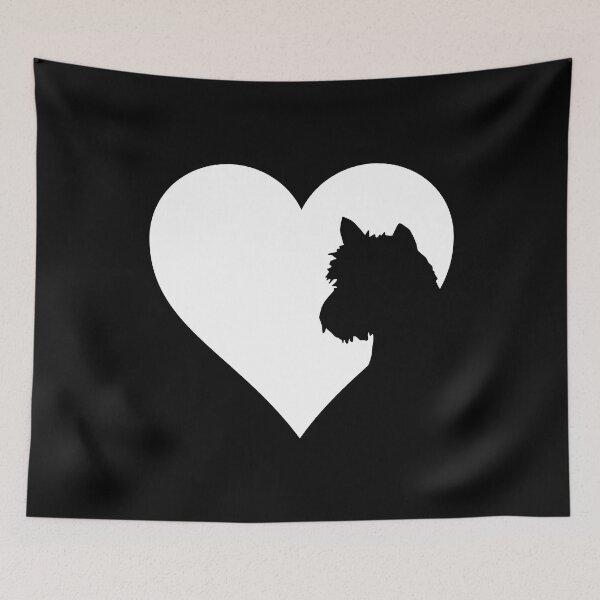 Item preview, The Heart of the West Highland White Terrier Lover designed and sold by More Cute Dogs.