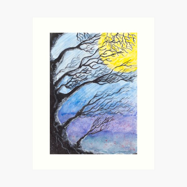 Wild Moon Art Print