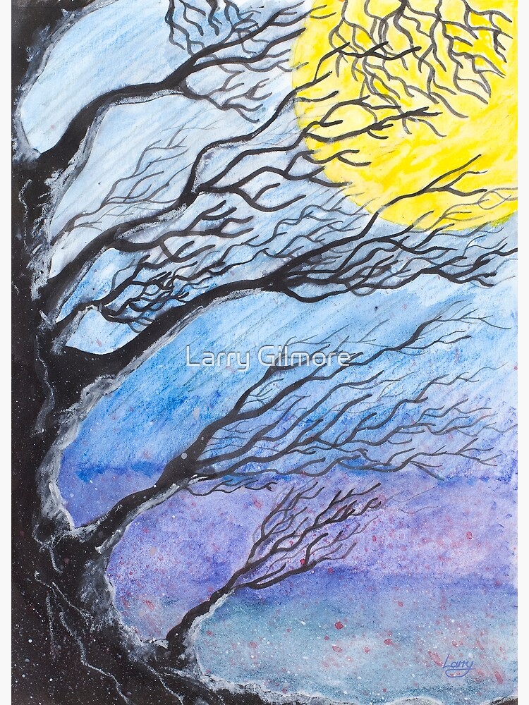 Thumbnail 3 of 3, Art Print, Wild Moon designed and sold by LazzaG59.