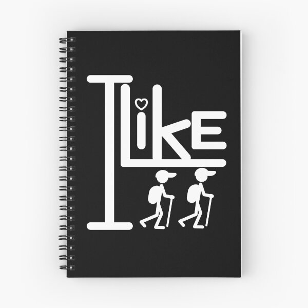 Item preview, I like hiking. designed and sold by SunriseD.