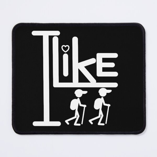 Item preview, I like hiking. designed and sold by SunriseD.