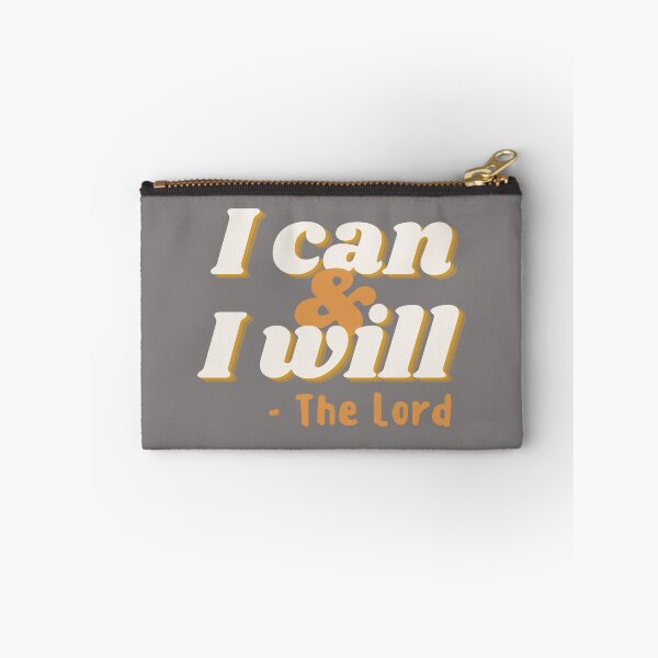 Item preview, I can & I will - The Lord designed and sold by GracefulThreads.
