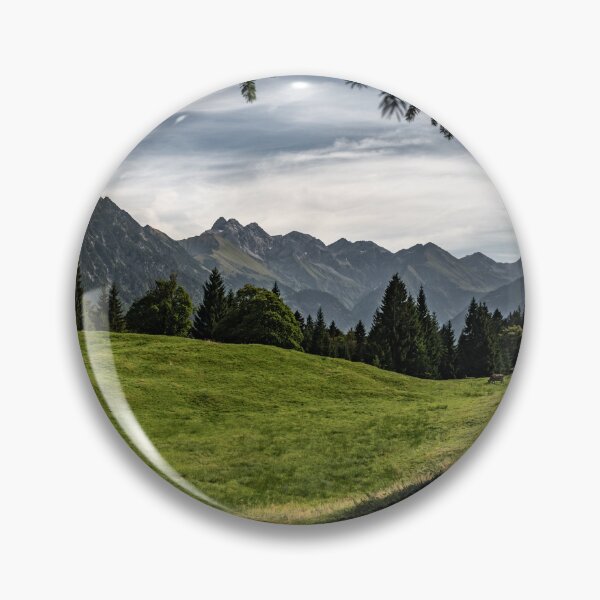 Item preview, Oberstdorf Hochleite mountain panorama - Allgäu Alps designed and sold by xP42.
