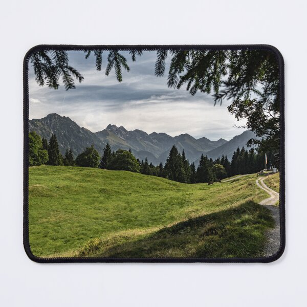 Item preview, Oberstdorf Hochleite mountain panorama - Allgäu Alps designed and sold by xP42.