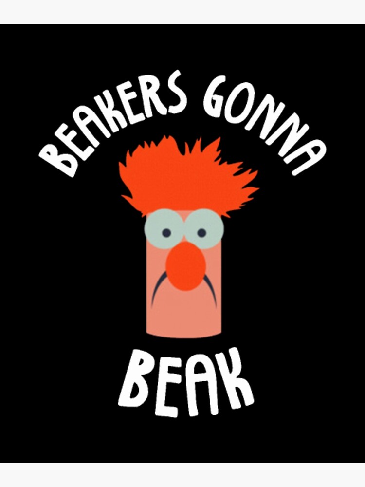 "Beaker Muppets Sesame Street" Poster for Sale by PlianNoias Redbubble