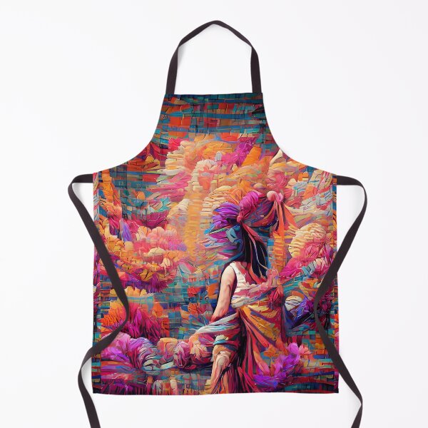 Item preview, Mystic Girl colorful Abstract designed and sold by advanceprintart.