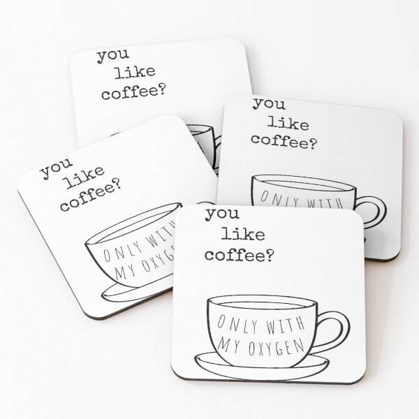 Item preview, Do you like coffee only with my oxygen designed and sold by TimLittle12.