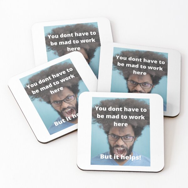Item preview, you dont have to be mad to work here designed and sold by BOSSERY.