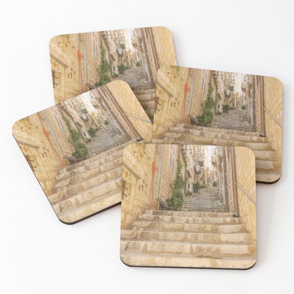 Item preview, Dubrovnik old town steep steps designed and sold by CarolinaReina.