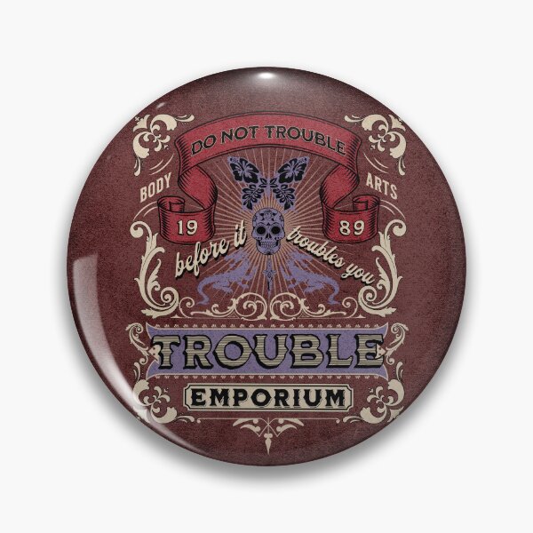 Item preview, 7. Do not trouble the TROUBLE - Collection Luxury designs designed and sold by Narcisa22.