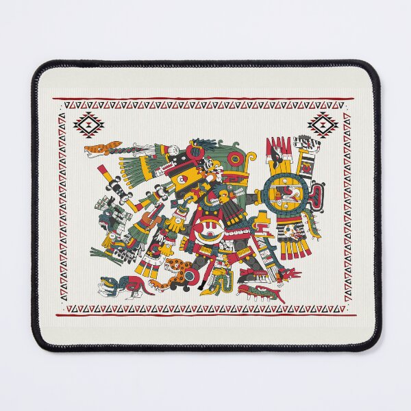 Item preview, Tezcatlipoca Day Signs - Aztec Borgia Jigsaw Puzzle designed and sold by Aztectees.