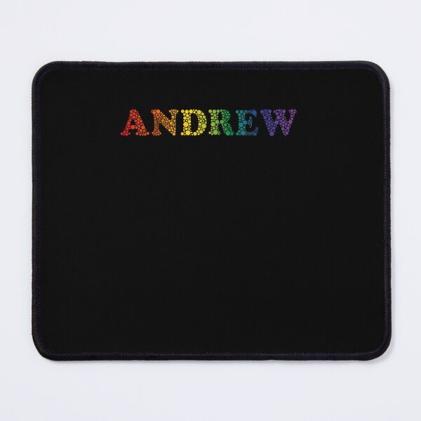 Item preview, Andrew Name Fun Rainbow Bubbles Lgbt Pride Design Classic T-Shirt designed and sold by lelaalicesr.