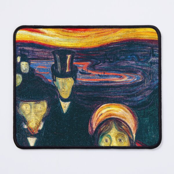 Item preview, Edvard Munch - Anxiety Backpacks designed and sold by Grim reaper.