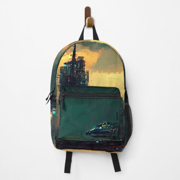 Item preview, Flying to the Infinite City designed and sold by AM FineArtPrints.