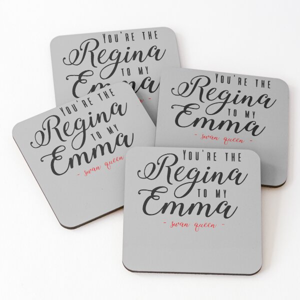 Item preview, Men Women Swan Quee You'Re The Regina To My Emma Black designed and sold by RobertColem44.