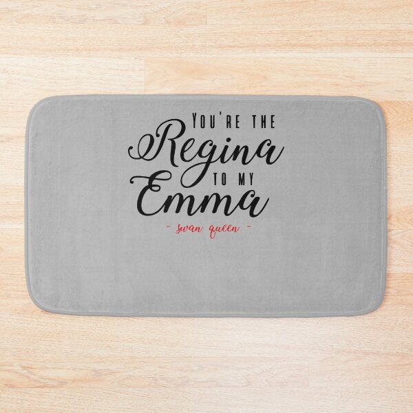 Item preview, Men Women Swan Quee You'Re The Regina To My Emma Black designed and sold by RobertColem44.