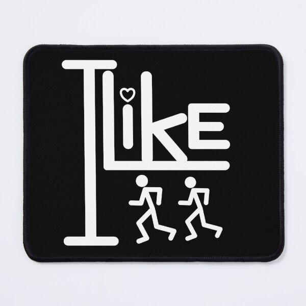 Item preview, I like running. designed and sold by SunriseD.