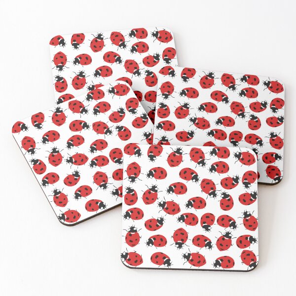 Item preview, Cute Red Ladybug Pattern designed and sold by idovedesign.