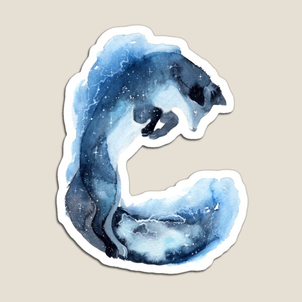 Item preview, Jumping Galaxy Fox designed and sold by Threeleaves.