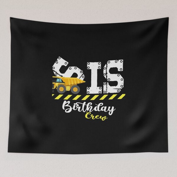 Item preview, Sister B-Day Sis Birthday Crew Construction Birthday Party      designed and sold by AdamJungkk.