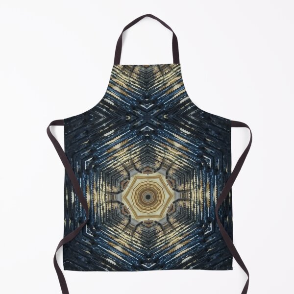 Item preview, vivid art deco and art nouveau styled pattern brown blue and beige designed and sold by mister-john.