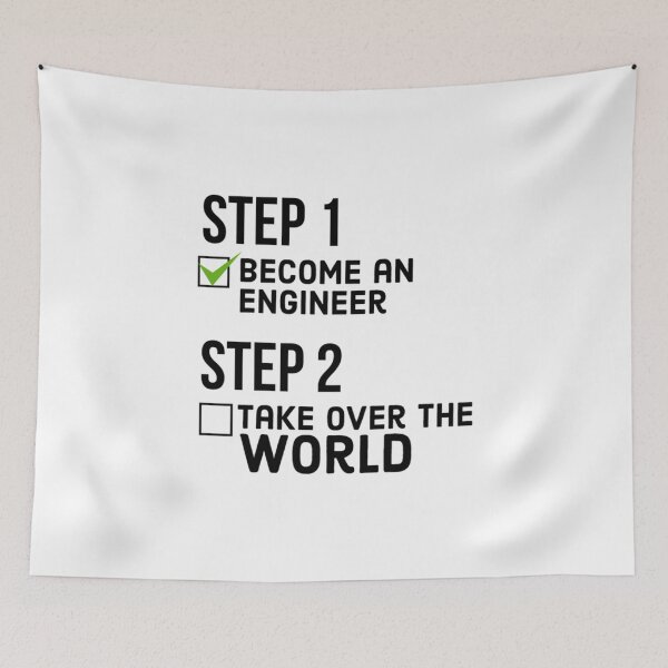 Item preview, Step 1 become an Engineer      designed and sold by AdamJungkk.
