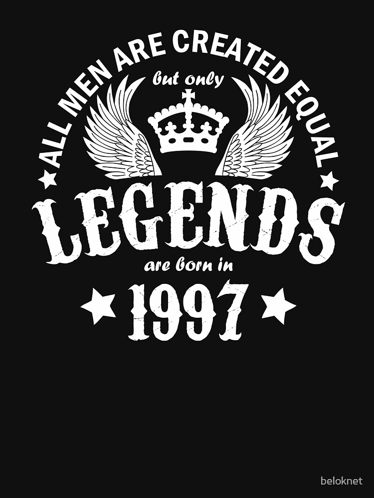 Legends are Born in 1997 by beloknet