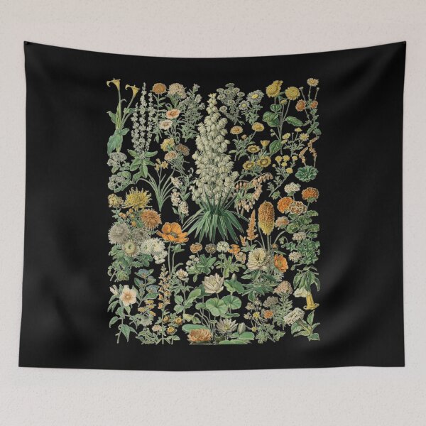 Item preview, Vintage Inspired Flower Botanical Chart  Essential  designed and sold by feithzarateh.