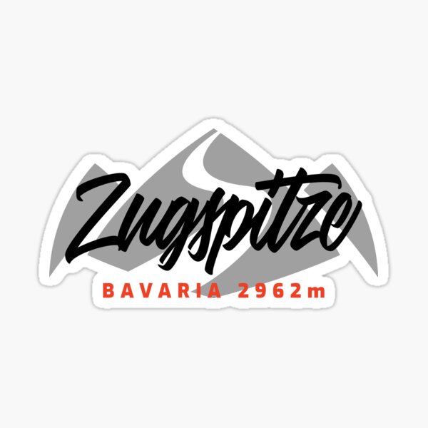 Zugspitze, Bayern - im Freien Sticker