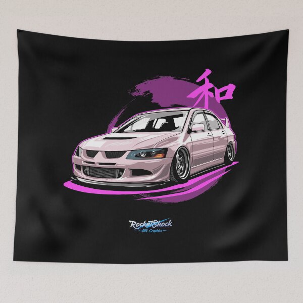 Item preview, Lancer Evolution- peace Evo 8 jdm legend designed and sold by Rocket Shock.