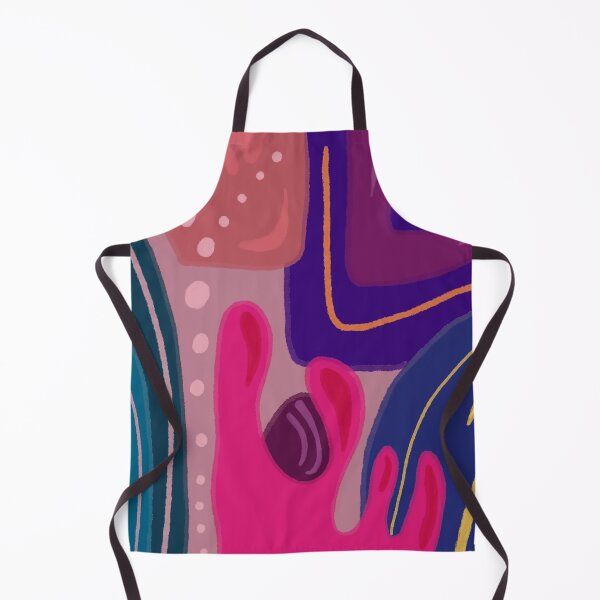 Item preview, Coral Blues Abstract Painting designed and sold by elliebart.