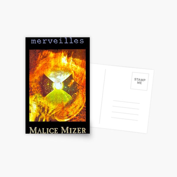 貴重 MALICE MIZER クリアファイル サイン入りメッセージフライヤー