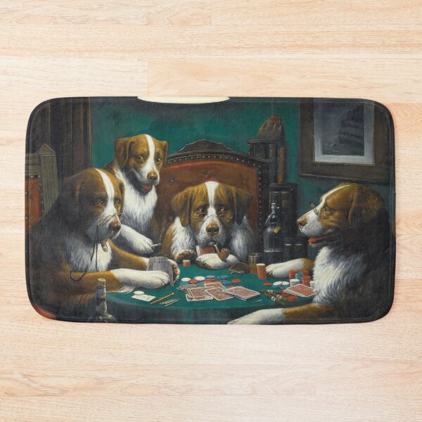 Item preview, Poker Game (1894) Dogs Playing Poker Painting Cassius Marcellus Coolidge  designed and sold by Onodera.