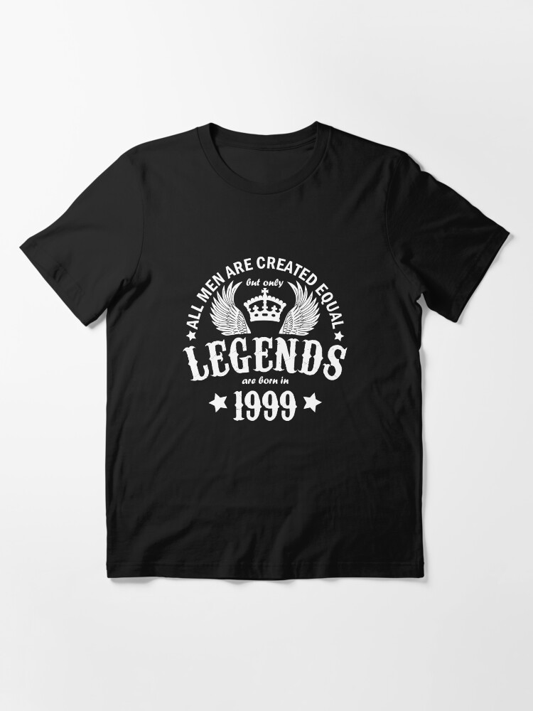 Alternate view of Legends are Born in 1999 Essential T-Shirt