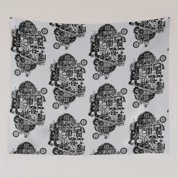 Item preview, Hungry Gears (Black) designed and sold by BessoChicca.