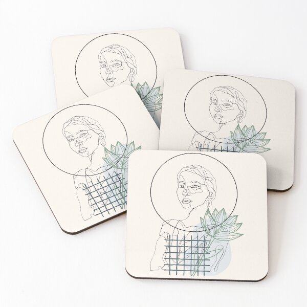Item preview, Minimalistic floral boho lineart  designed and sold by CreativeStrand.