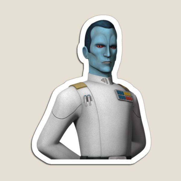 Aperçu de l'œuvre Grand Amiral Thrawn (Rebelles) créée et vendue par VonSozzleBooks.