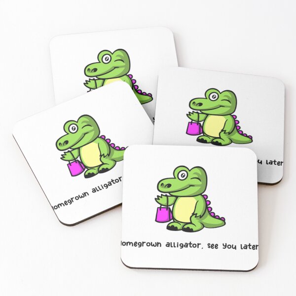 Item preview, Homegrown alligator, see you later - Shotgun - George Ezra     designed and sold by VonSozzleBooks.